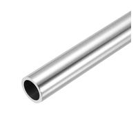 Sourcing Map - Tubo de acero inoxidable 304, 13 mm de diámetro interior, 17 mm de diámetro exterior, 305 mm de longitud, tubo capilar de metal de acero redondo y sin costuras para proyectos de