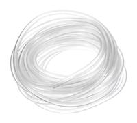 sourcing map Tubo de PVC, 2.5 mm de diámetro interior x 4 mm de diámetro exterior, tubo de agua de vinilo transparente de 13 pies de largo, tubo de agua flexible de plástico ligero para acuaponia,