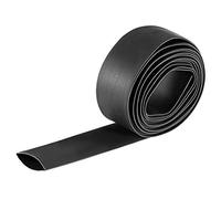 sourcing map Tubo Termorretráctil, Termoretractil 3 m Longitud, Diámetro 20mm, Relación 2:1, Tubo Termoretractil para Protección el Cable, Prevenir la Corrosión del Metal, Negro