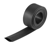 sourcing map Tubo Termorretráctil, Termoretractil 3 Metros Longitud, Diámetro 18 mm, Relación 2:1, Tubo Termoretractil para Protección el Cable, Prevenir la Corrosión del Metal, Negro