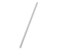 sourcing map Varilla redonda de acero de 6 mm de diámetro HSS barra de torno herramienta de 200 mm de largo para taladro de engranajes de eje, tornos de taladrar, máquina de torneado de eje en