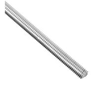 sourcing map Varilla Roscada M5 Acero Inoxidable 304 De 250 mm De Longitud