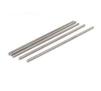 sourcing map Varilla roscada tornillos barras sujetadores 5 Pcs de M5 x 190 mm 304 totalmente de acero inoxidable