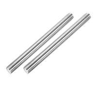sourcing map Varilla totalmente roscada M22 x 250 mm, paso de rosca de 2,5 mm, acero inoxidable 304, varillas roscadas a mano derecha, tornillos roscados largos, paquete de 2