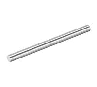 sourcing map Varillas de acero inoxidable 304, 19 mm x 254 mm, eje sólido de metal, barra redonda para modelo, avión, coches, barcos, manualidades, trabajo de metal