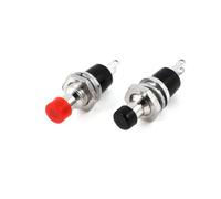Sourcingmap® 2 Piezas de CA 380V 20A SPST momentáneo Tipo Interruptor de botón