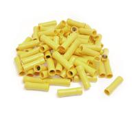 Sourcingmap a12110800ux0607-100 pcs frd2-195 pvc amarilla plenamente manga aislante terminales a presión para awg 16-14