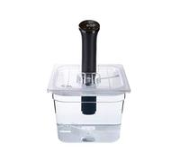 Sous Vide Tools 11.6 Litre Polycarbonate Container - Custom Cut Lid to Suit the Anova Nano Sous Vide Cooker - Clear Cooking Vessel - BPA Free, Non-Stick, and Dishwasher Safe