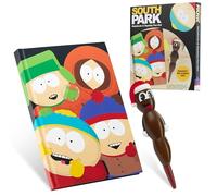 South Park and Mr Hankey Set Cuaderno A5 Rayas con Bolígrafo para Hombres - Regalos Hombre