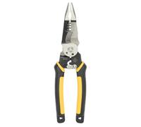 Southwire Tools & Equipment S7N1HD,Alicates multiherramientas 7 en 1: tijeras 6-32 y 8-32 pernos, empuñaduras, tijeras de podar y crimpadora, Reamer; acero forjado resistente