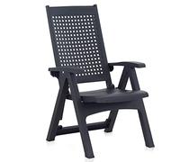 SP Berner Sillón multiposición Metal Antracita