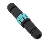 SP13 IP68 Conector de cable impermeable en línea 2-3 Pin roscado Acoplador Socket para tira LED cableado marino 20A 450V Nylon