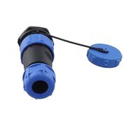 SP21 IP68 Conector de aviación impermeable con 2 pines a 12 pines para ferrocarriles, detectores subacuáticos, maquinaria industrial y sistemas de energía (4 pines)
