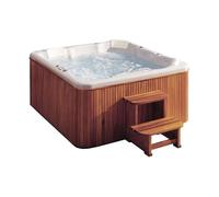 Spa Apto para Cuatro Personas de Forma Cuadrada de Acrílico Broadway 193cm Roca - BL Blanco / Sin paneles
