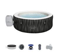 Spa Hinchable Bestway Lay-z-spa Holywood 196x66 Cm Para 6 Personas Con Airjet, Luz Led, Cobertor, Almohadas Y Mando A Distancia
