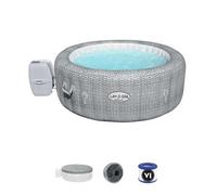 Spa Hinchable Bestway Lay-z-spa Honolulu 196x71 Cm Para 4-6 Personas Con Airjet Y Cobertor