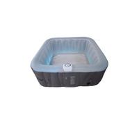 Spa Hinchable Cuadrado De 6 Plazas - Sunspa - Diadema Led Incluida - Dimensiones : 185 X 185 Cm