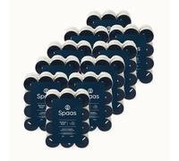 Spaas 10 paquetes planos de 24 velas de té perfumadas, ± 4,5 horas, magia de medianoche, cardamomo y bergamota