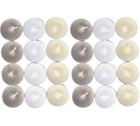 Spaas 24 - Velas aromáticas de color marfil, ± 4,5 horas - White Cake Vanilla 0338329.999 D 39 x H 16 mm (Paquete de 2)
