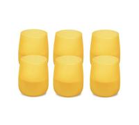 Spaas 6 velas perfumadas de citronela Soft Glow alrededor de 38 horas - amarillo claro - Lemon Breeze
