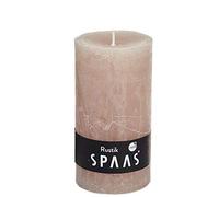 Spaas 8 velas rústicas sin perfume 70/130 mm, ± 60 horas, cera de parafina, 70 mm x H