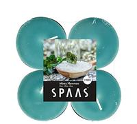 Spaas Minty Hamman - Velas aromáticas (12 x 4 Unidades, 10 Horas)