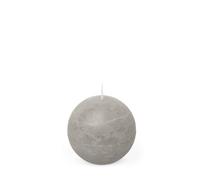 Spaas Vela esférica rústica 80 mm 24 h, gris claro