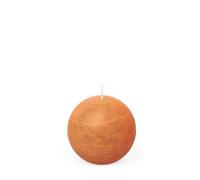 Spaas Vela esférica rústica 80 mm 24 h, naranja