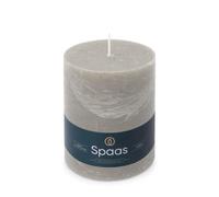 Spaas Vela pilar rústica, 100/130 mm, 95 h, color gris claro