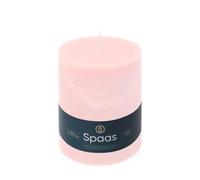 Spaas Vela pilar rústica, 100/130 mm, 95 h, color rosa claro