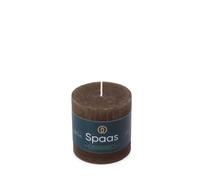 Spaas Vela pilar rústica 70/70 mm 25 h, marrón oscuro