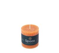 Spaas Vela pilar rústica 70/70 mm 25 h, naranja