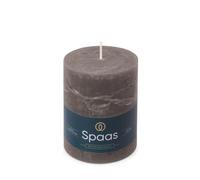 Spaas Vela pilar rústica, 80/110 mm, 65 h, color gris oscuro