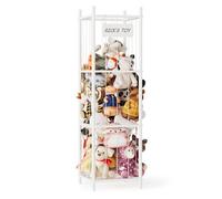 SpaceAid Organizador de almacenamiento de animales de peluche, soporte de almacenamiento de juguetes de zoológico, jaula de juguetes de peluche de gran capacidad para organización de sala de juegos