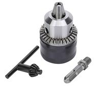 Spacnana 3.0-16 Mm 1/2-20Un Taladro Eléctrico Kit Adaptador de Chuck Tipo de Llave de Acero Tipo de Llave de Fresado de Molienda con Adaptador de Vástago Cuadrado