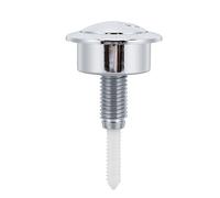 Spacnana Botón de Descarga para Inodoro, Repuesto para Siamp Optima 49 | Doble Descarga Actuador, 48mm Diametro, Abertura 39 a 42mm, Plastico ABS, para Twyford CF1003CP Bano Uso Hogar