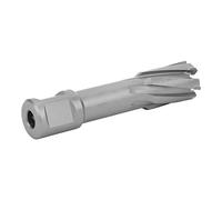 Spacnana Broca Hueca Broca Hueca de Metal de Acero de Alta Velocidad 20 Mm 21 Mm 22 X 50 Soldadura de Plata 3 Cuchillas Corte Suave para Acero Inoxidable Placa de Aluminio de de Cobre (20 * 50mm)