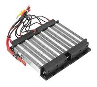 Spacnana Calentador PTC Aislado de 1700W 220V, Elemento Calefactor Cerámico Termostático con Tubo de Aluminio y Soporte Resistente a Alta Temperatura para Electrodomésticos HVAC