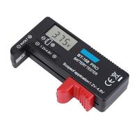 Spacnana Comprobador de Batería Digital BT168PRO, Comprobador de Capacidad de Batería ABS para Celdas de 1,2 V a 4,8 V y 9, Lectura LCD, de Portátil para Usuarios de Pilas de Botón AA AAA C D
