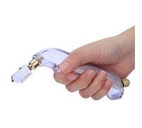 Spacnana Cortador de Vidrio de Aceite de Acero de Tungsteno y Herramienta de Corte de Vidrio de Acero 45 con Antideslizante de 6 a 12 Mm 12 a 20 Mm para Uso Doméstico Procesamiento y Corte Profundo de