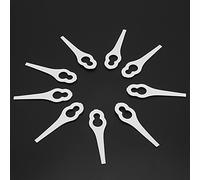 Spacnana Cuchillas de Plástico para Cortadora de Césped, Paquete de 50 | Compatible con Bosch ART 23 Accu/23 U, Nailon Antioxidante Duradero, Fácil Instalación para Cortacésped