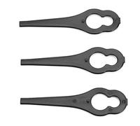 Spacnana Cuchillas de Plástico para Cortadora de Césped, Paquete de 50 | Compatible con Bosch ART 23 Accu/23 U, Nailon Antioxidante Duradero, Fácil Instalación para Cortacésped