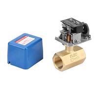 Spacnana Interruptor de Flujo de Agua SPDT 250V 15A RC1 1.0MPa IP54 con Error de Repetibilidad 2.5% para Tratamiento de Agua Aire Acondicionado Central