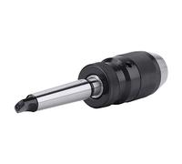 Spacnana Juego de Mandril de Portabrocas sin Llave, Acero 45#, Diseño Autoajustable, Capacidad de Portabrocas de 1-13 Mm, Ideal para Herramientas Manuales Eléctricas y Metalurgia