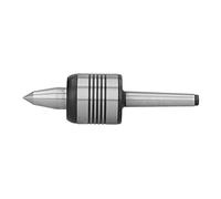 Spacnana Live Center MT1 Herramienta de Torno de Punta de 60 Grados de Acero 45 a 50 HRC Junta de Aleación T10 Precisión de 0,01 Mm Longitud de 134 Mm para Maquinistas de Soporte de Torneado de