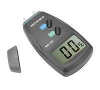 Spacnana Medidor de Humedad de Madera Detector de Humedad Tipo Pin MD 4G Pantalla LCD Retención de Datos del 5 Al 40 por Ciento Indicador de Batería Baja para Madera Papel de bambú Inspección del