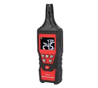 Spacnana Medidor de Temperatura y Humedad Pantalla LCD Dual Digital HT618 Medidor de Temperatura de Humedad Portátil de Alta Precisión para HVAC Hogar Invernadero Monitoreo del Ambiente Interior