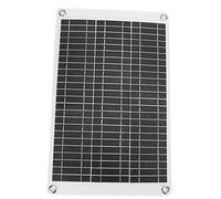 Spacnana Panel Solar de Polisilicio Flexible, 15W ETFE Salida de 12V | Mantenedor de batería fotovoltaica, conversión de luz solar a 12 V, revestimiento resistente a grietas, montaje en cubierta