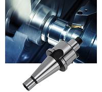 Spacnana Portaherramientas de Portabrocas, Acero de Alta Velocidad, Endurecido para Mayor Precisión y Durabilidad, Adecuado para Taladradoras y Mecanizado CNC NT30-FMB27 (NT30-FMB22 M12)
