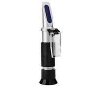 Spacnana Refractómetro RZ120 Brix, Probador de Azúcar, Medidor de Gravedad Específico de Mosto, Refractómetro de Mano con ATC para Cerveza, Vino, Mosto y Fruta